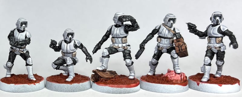 Scout Troopers WIP